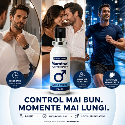 Spray Maraton Forte Pentru Întârziere Și Erecție 25ml