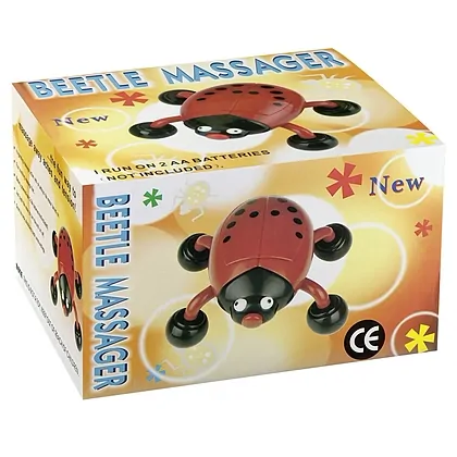 Stimulator Beetle Massager Rosu