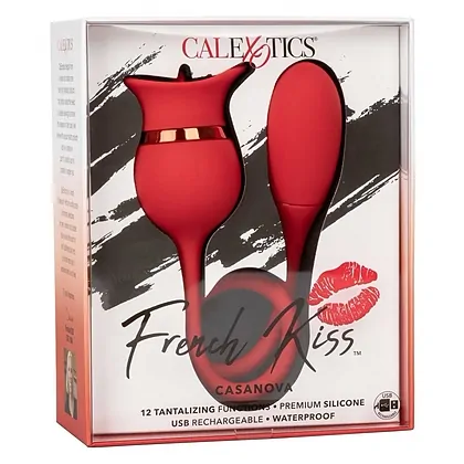 Stimulator Clitoris French Kiss Casanova Roșu