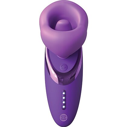 Stimulator cu Suctiune și Limbă Vibratorie, 7 Moduri, USB-C Mov