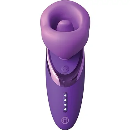 Stimulator cu Suctiune și Limbă Vibratorie, 7 Moduri, USB-C Mov