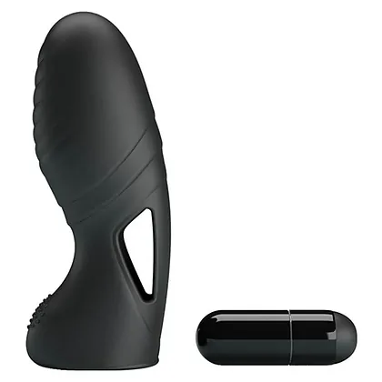 Stimulator Cu Vibrații Clitoris Pretty Love Alan Negru