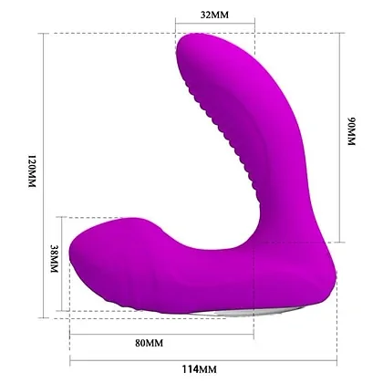 Stimulator Prostată Cu Încălzire Pretty Love Lillian Mov