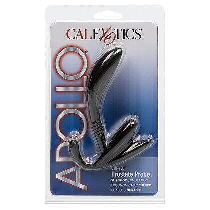Stimulator Prostată Curved Probe Negru