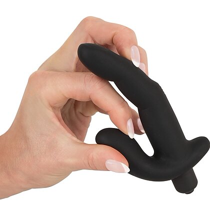 Stimulator Prostată Finger Rebel Naughty Negru