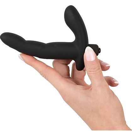 Stimulator Prostată Finger Rebel Naughty Negru