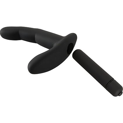 Stimulator Prostată Finger Rebel Naughty Negru