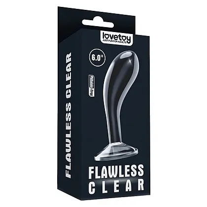 Stimulator Prostată Flawless Clear Prostate Transparent
