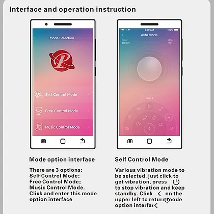 Stimulator Prostată Pretty Love Archenemy App Negru