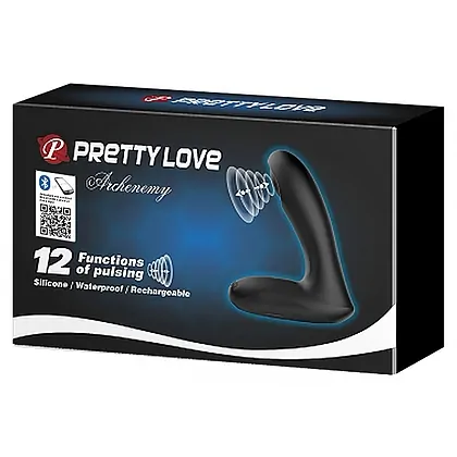 Stimulator Prostată Pretty Love Archenemy App Negru