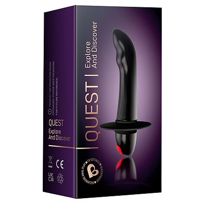 Stimulator Prostată Quest Negru