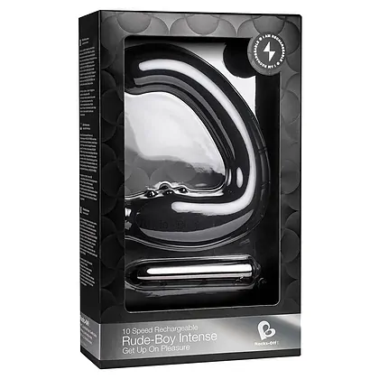 Stimulator Prostată Rude-Boy Intense Negru