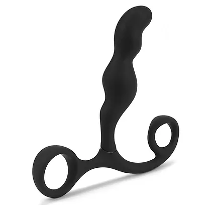 Stimulator Prostată Ultimate Silicone Negru 10.5 cm