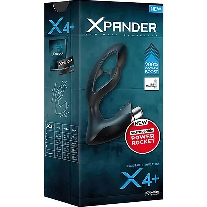 Stimulator Prostata XPANDER X4 Plus Small Negru