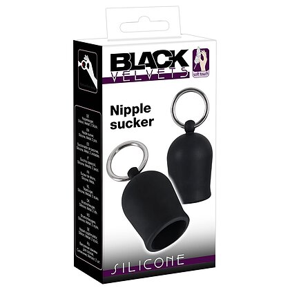 Stimulator Sfârcuri Suckers Negru