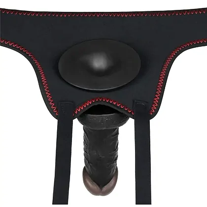 Strap-On Ajustabil Cu 10 Funcții De Vibrație Maro