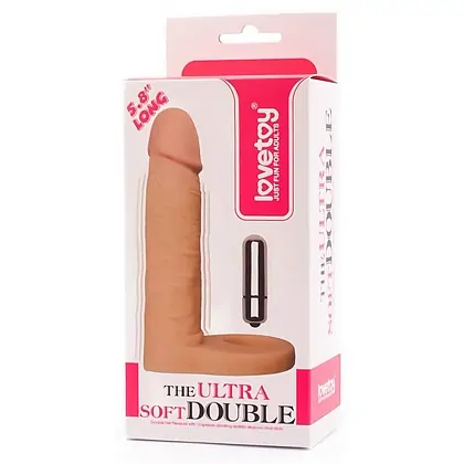 Strap-on Bărbați The Ultra Soft Double 12cm