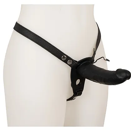 Strap On Cu Vibrații Double Thruster Negru