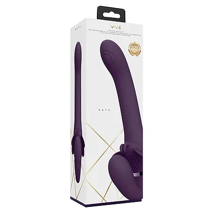 Strap-On Satu Pulse-Wave And Vibrating Mov