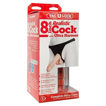 Strap On Vac-U-Lock Set 20cm