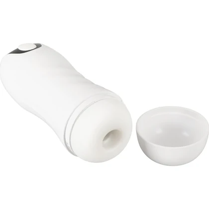 Stroker Masturbator 10 Moduri Vibrație 3 Viteze Sucțiune Alb