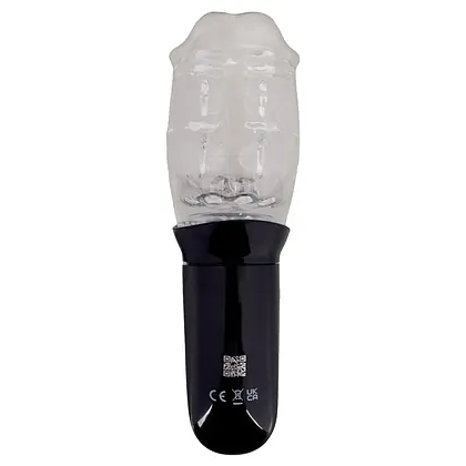STROKER Masturbator Rotativ Transparent 4 Moduri Transparentă