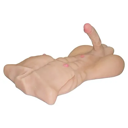 Strong Man Torso Masturbator – Penis 17 cm, Greutate 6,25 Kg