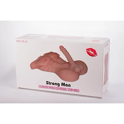 Strong Man Torso Masturbator – Penis 17 cm, Greutate 6,25 Kg