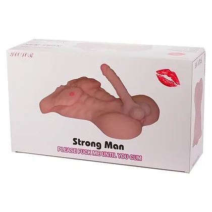 Strong Man Torso Masturbator – Penis 17 cm, Greutate 6,25 Kg