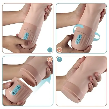 Sucktroker I Mistress 5 Suctiuni 10 Vibrații Reîncărcabil