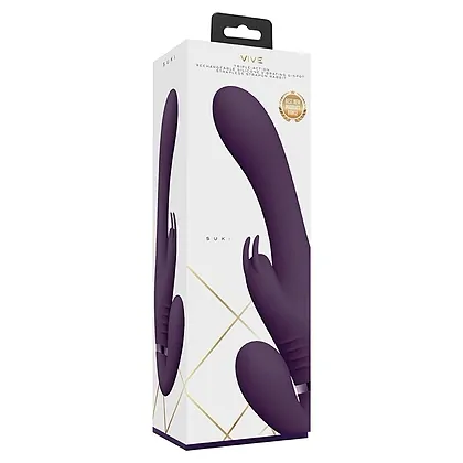 Suki Vibrating Strapless Strap-on Rabbit Mov