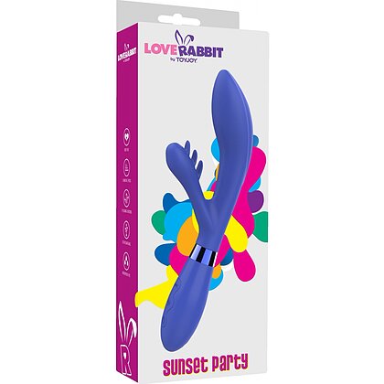 ToyJoy Sunset Party Rabbit — 7 Moduri, USB 23 cm Mov
