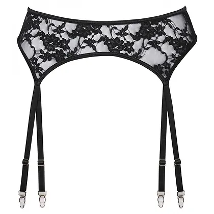 Suspender Belt Cottelli Collection So Nice Negru S-M
