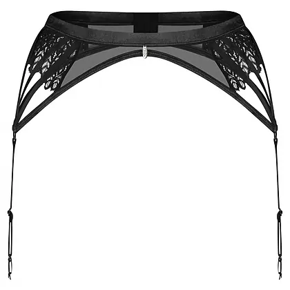 Suspender Belt Obsessive Donarella Negru XS-S