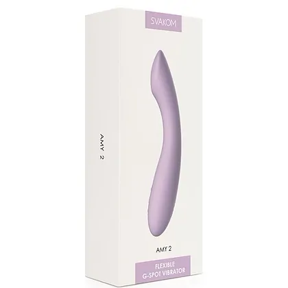 SVAKOM Amy 2 Pastel Lilac, Vibrator Pentru Punctul G
