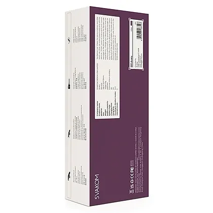 Svakom Avery Lilac — Rabbit 5x Impingere, Reîncărcabil