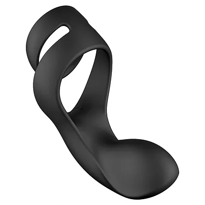 Svakom Benedict – Inel Dublu Perineu 5 Moduri, Reîncărcabil Negru
