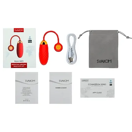 Svakom Connexion Series Ella Neo App Controlled Roșu