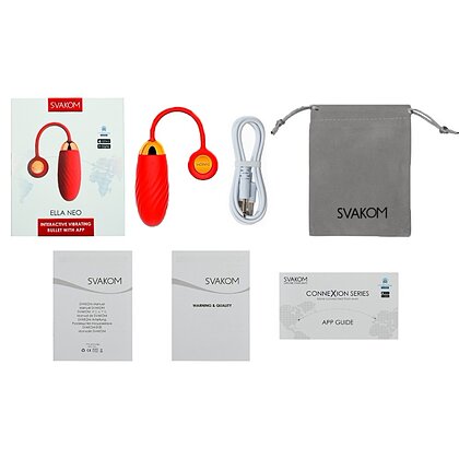 Ou Vibrator Svakom Ella Neo cu Control Prin Aplicație