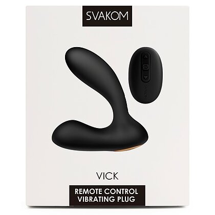 Svakom Vick Remote Control Prostată Și Punct G Negru