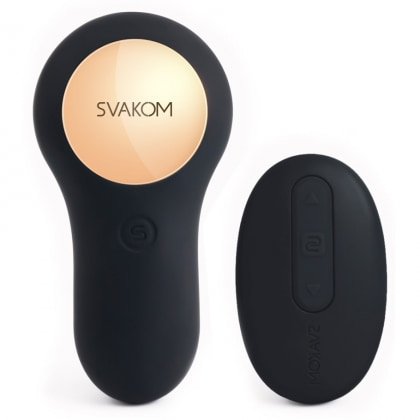 Svakom Vick Remote Control Prostată Și Punct G Negru