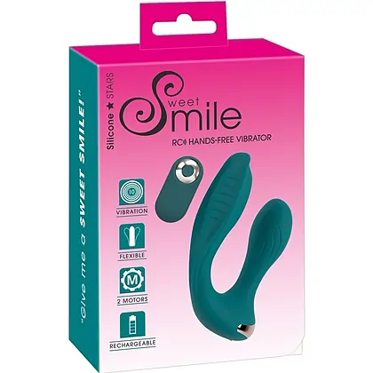 Sweet Smile DualFlex RC – 10 Moduri, Reîncărcabil, Discret Verde