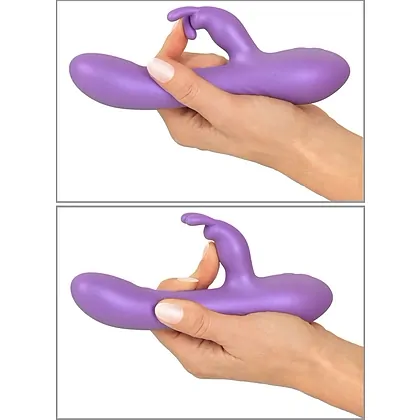 Sweet Smile Flexible Rabbit 18.3 cm — 24 Moduri, Reîncărcabil