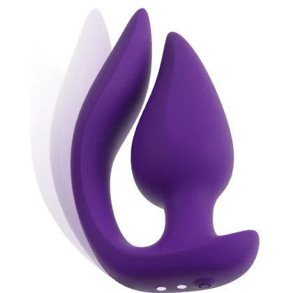 Sweet Smile Plug Panty 2în1, Reîncărcabil, 7 Moduri Mov