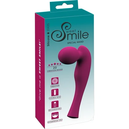 Sweet Smile Special Wand — 20 Moduri, Reîncărcabil Mov