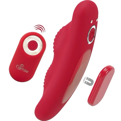 Sweet Smile Vibrator Pentru Chiloți: 10 Moduri, Reîncărcabil Roșu
