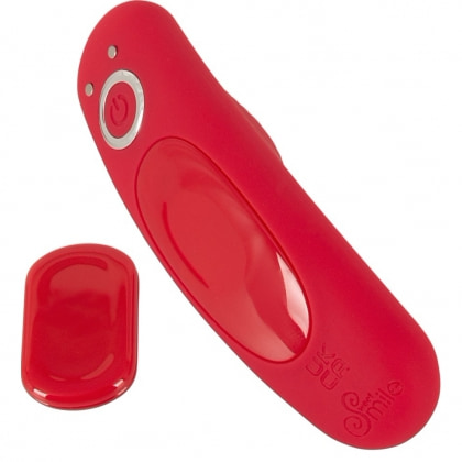 Sweet Smile Vibrator Pentru Chiloți: 10 Moduri, Reîncărcabil Roșu