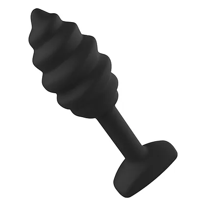 Swirl Anal Plug Negru