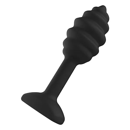 Swirl Anal Plug Negru