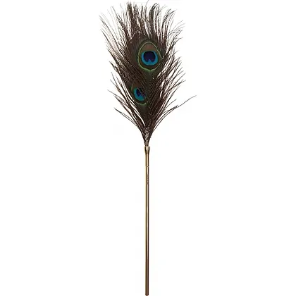 Taboom Dona Peacock Tickler Pene Paun Roz Auriu 27 cm